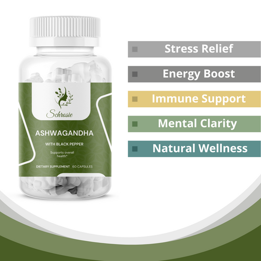 Ashwagandha with Black Pepper (Capsules)